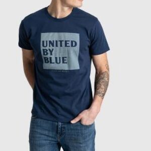 United By Blue Men's Organic Make an Impact Short Sleeve Graphic T-Shirt New